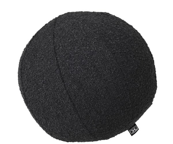Eichholtz Palla Ball pude - Boucle black - large