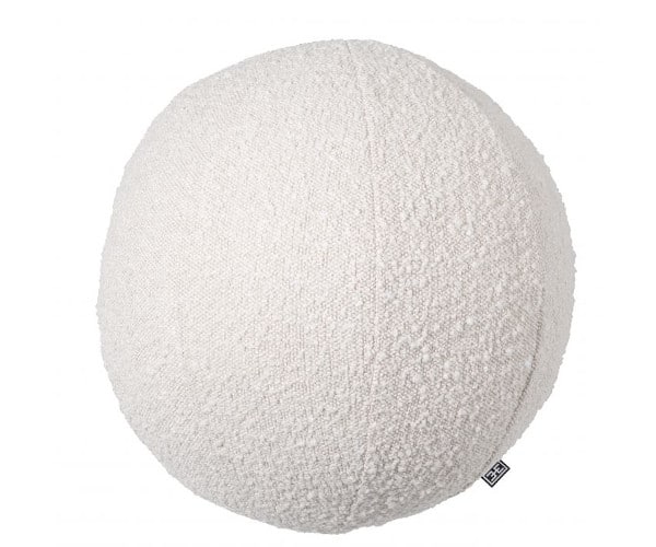 Eichholtz Palla Ball pude - Boucle cream - large