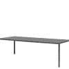 HAY New Order Table - 300x100 cm - Dark Grey