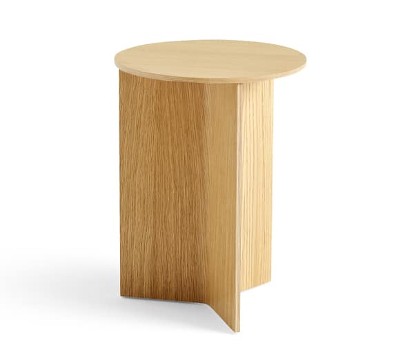 HAY Slit Table - Wood - High - Oak