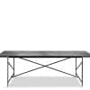 Handvark Dining Table 230 - Grey - Brass