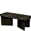 Jakobsdals Geisli marmor sofabord - 120x60 - black