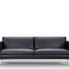 Juul 953 Sofa - L: 210 cm. - Sort Torino Læder