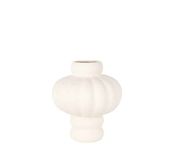 Louise Roe Balloon vase - 02 - Raw White