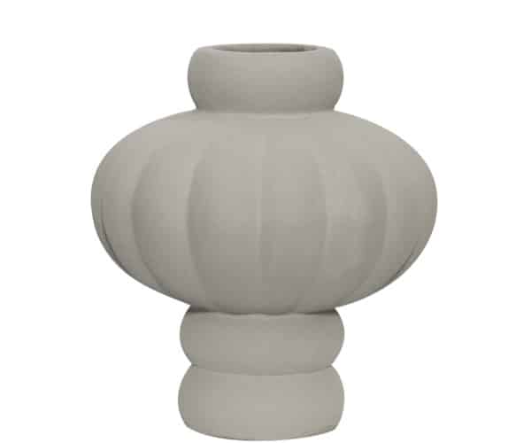 Louise Roe Balloon vase - 02 - Sanded Grey