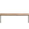 MDF Italia Tense Wood Table - 100x220cm