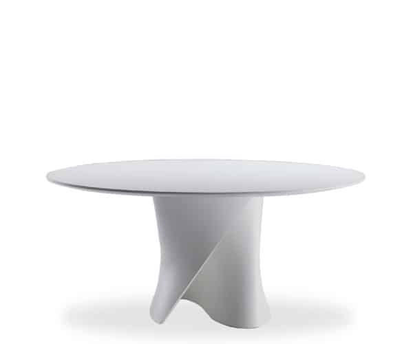 Mdf Italia S Table White - bordplade str Ø140 cm i white wood