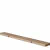 Moebe Gallery Shelf - 70cm. - Oak