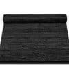 Rug Solid læder tæppe - 140x200 - Black