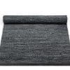 Rug Solid læder tæppe - 140x200 - Dark Grey