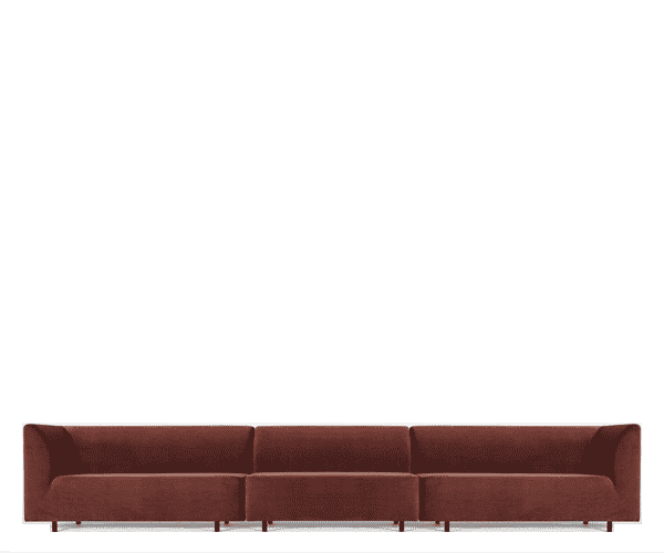 Ygg&Lyng Aften Sofa 90 - V.128 - Brick 3701