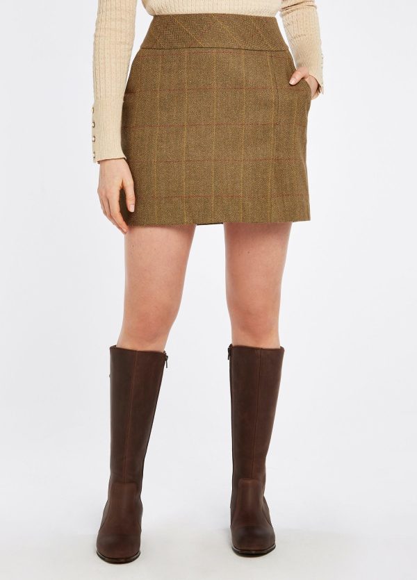 Bellflower tweed skirt, Elm, str. 8/XS