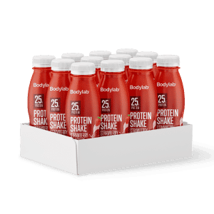 Bodylab Protein Shake (12 x 330 ml) – Strawberry Milkshake
