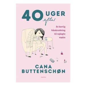 Cana Buttenschøn indbundet bog – 40 uger efter