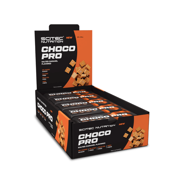 Choco Pro - Salted Caramel (20 bars)