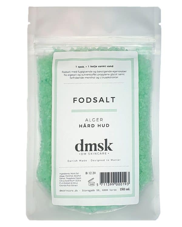 DM Skincare Fodbadesalt Alger (U) 150 ml