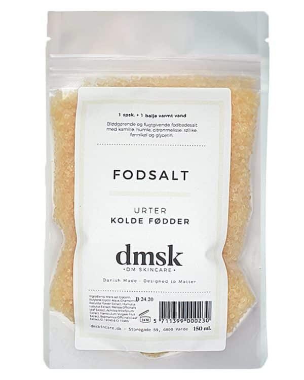 DM Skincare Fodbadesalt Urter (U) 150 ml