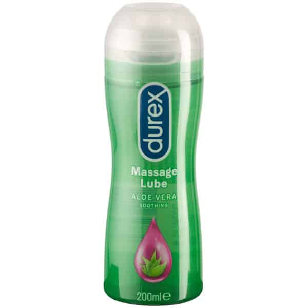 Durex Play 2-i-1 Massageolie og Glidecreme 200 ml - Klar