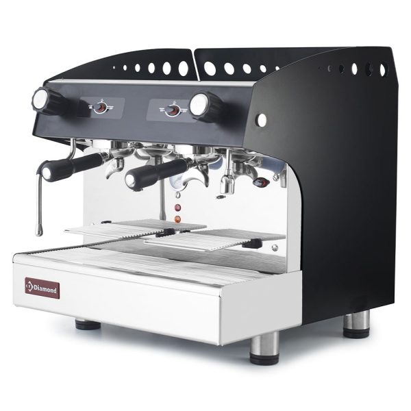 Espressomaskine - Compact Line - 2 grupper - semiautomatisk