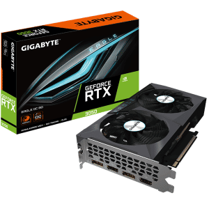 GIGABYTE GeForce RTX 3050 EAGLE OC – 8GB GDDR6 RAM – Grafikkort