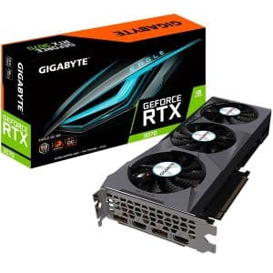 GIGABYTE GeForce RTX 3070 EAGLE OC LHR – 8GB GDDR6 RAM – Grafikkort