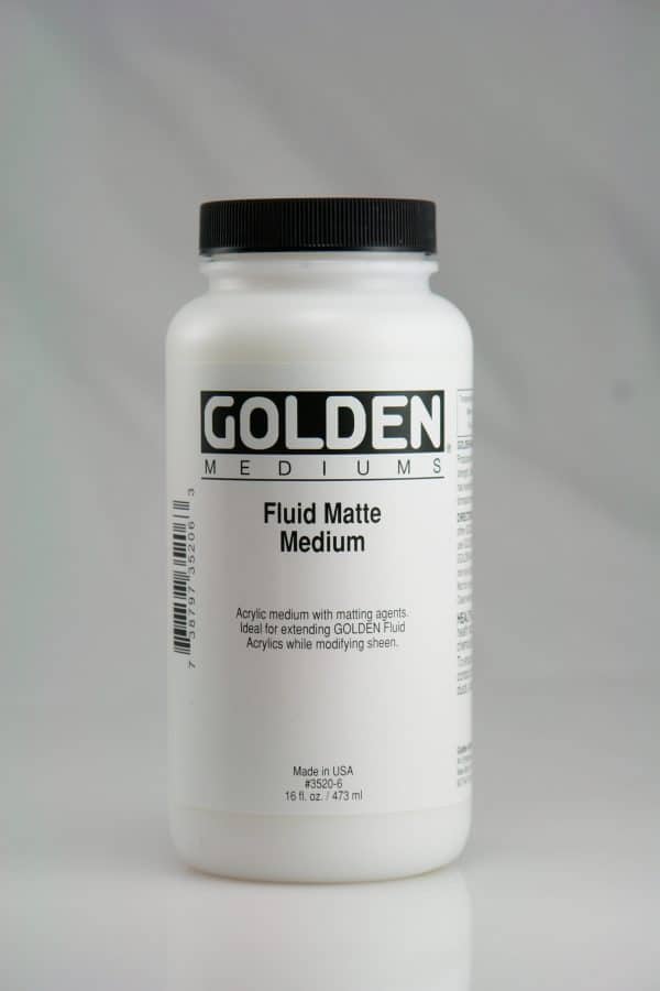 Golden Fluid Matte Medium