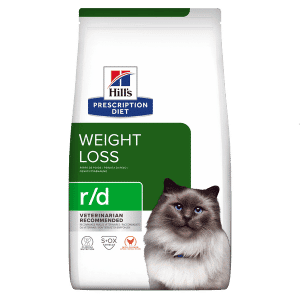 Hills Prescription Diet Hill’s PRESCRIPTION DIET r/d Weight Reduction tørfoder til katte med kylling