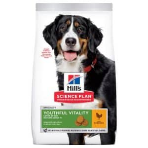 Hills Science Plan 12 kg Hill’s Senior Vitality hundefoder til store racer over 5 år