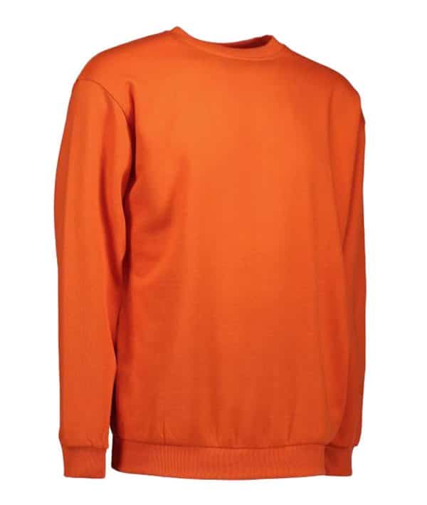 ID - Herre sweatshirt - Orange - Str. S