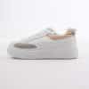 Ideal shoes - Alva basket sneakers - Damesko - Beige - 40