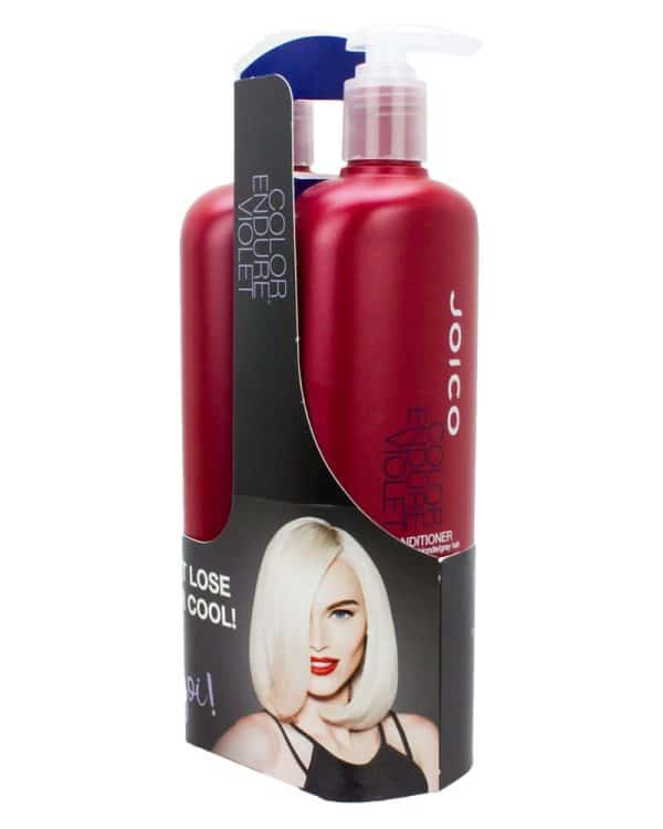 Joico Color Endure Violet DUO Shampoo + Conditioner (U)(beskadiget emballage) 500 ml