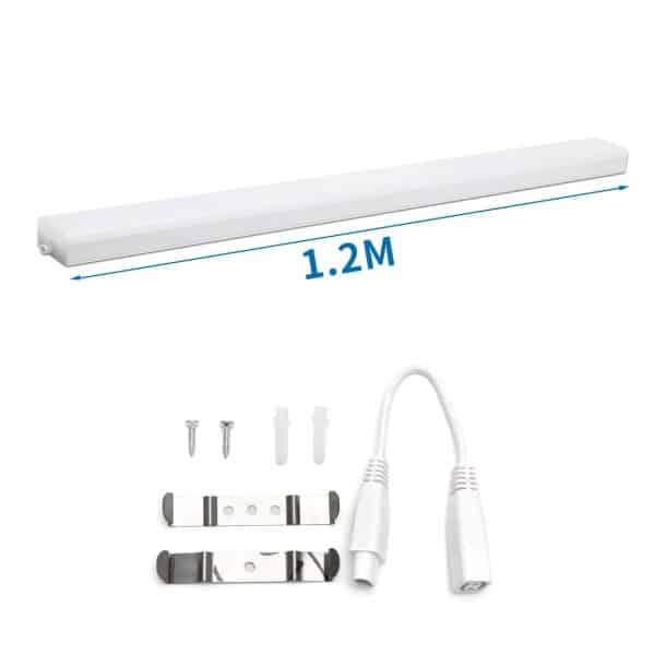LED Armatur 24W 1.2M Shadowless IP20 4000K