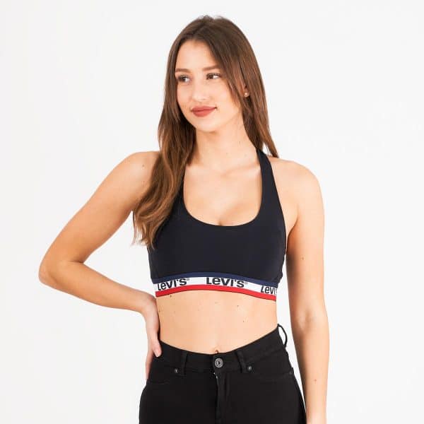 Levi'sÂ® - Sporty bralette - Undertøj til damer og piger - 0001/JET BLACK - M