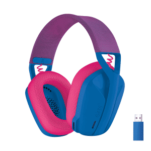 Logitech – G435 Lightspeed Wireless Gaming Headset – Blue