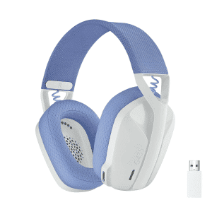 Logitech – G435 Lightspeed Wireless Gaming Headset – White