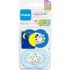 MAM Sut Original Night Silicone 6-16M Blue (2 stk)