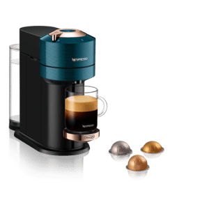 Nespresso Vertuo Next Premium Luxury Teal Kapsel Kaffemaskine – Blå