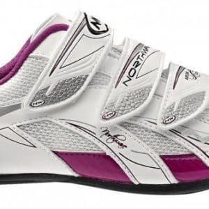NorthWave Venus Dame Race-sko, white/purple