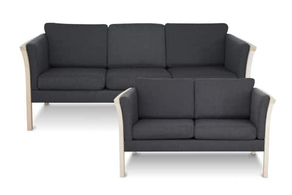 Oxford 2+3 Pers. Sofa, Antracit