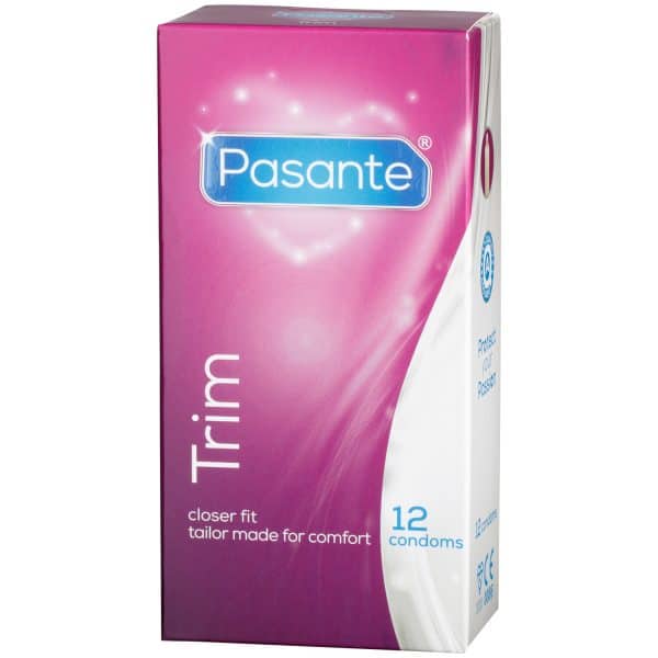 Pasante Trim Kondomer 12 stk - Klar