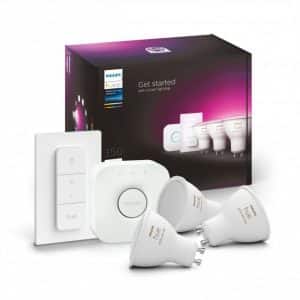 Philips Hue White Color Ambience 4.3W GU10 3set sw R – 929001953113