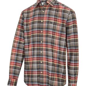 Pitlochry Flanel Shirt skjorte, chestnut tern