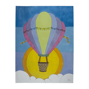 Plakat med luftballon – 30 x40 cm