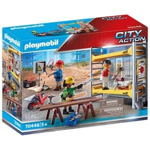 Playmobil City Action – Byggestillads med håndværkere