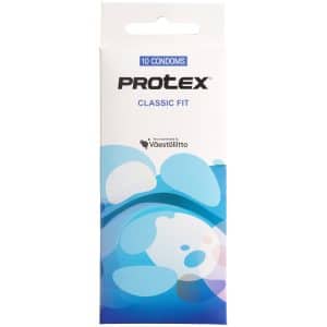 Protex Classic Regular Kondomer 10 stk – Klar