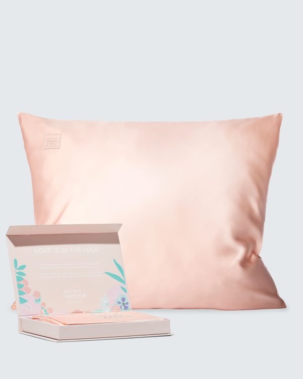 Pure Bamboo Pillowcase, Rosa