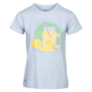 Queenz – Tween pige t-shirt – Lyseblå – Str. 170