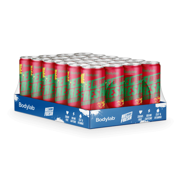 Refresh Energy Drink (24 x 330 ml) - Strawberry/Lime