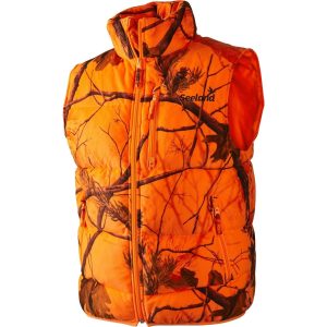 Seeland yukon waistcoat (orange jagtvest)