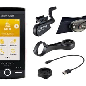 Sigma ROX 12.0 Sport Bundle – Cykelcomputer med GPS – Hvid